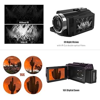 Buy Andoer HDV-534K 4K 48 MP WiFi Digital Video Camera